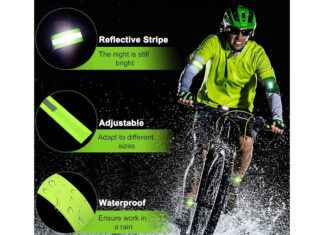 Geceleri Fark Edilmenizi Sağlayacak Reflektörlü Giysiler ve Bantlar bisiklet sürerken Reflektörlü Giysi ve Bant