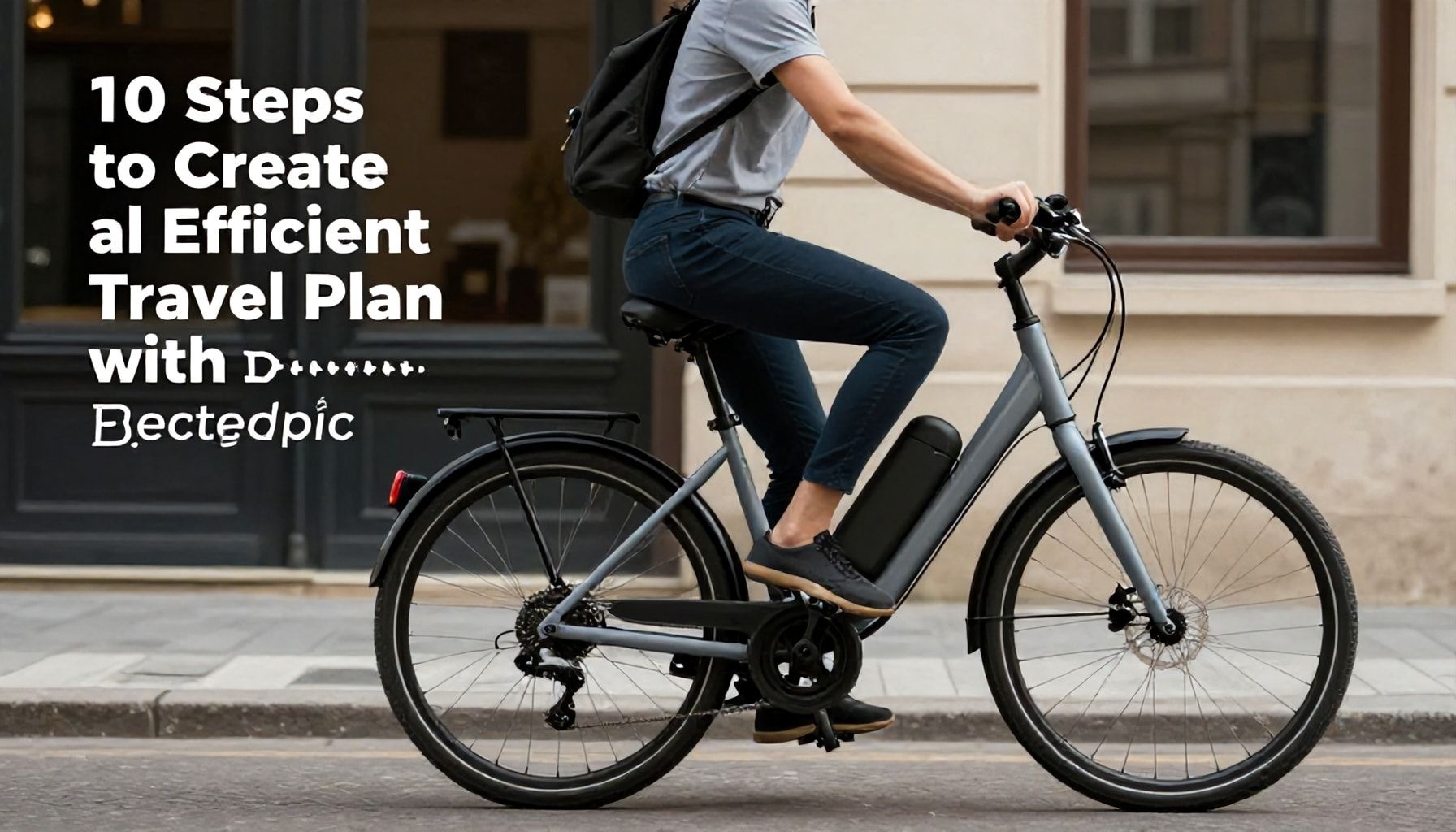 10 Adımda Elektrikli Bisikletle Verimli Bir Seyahat Planı Oluşturun*