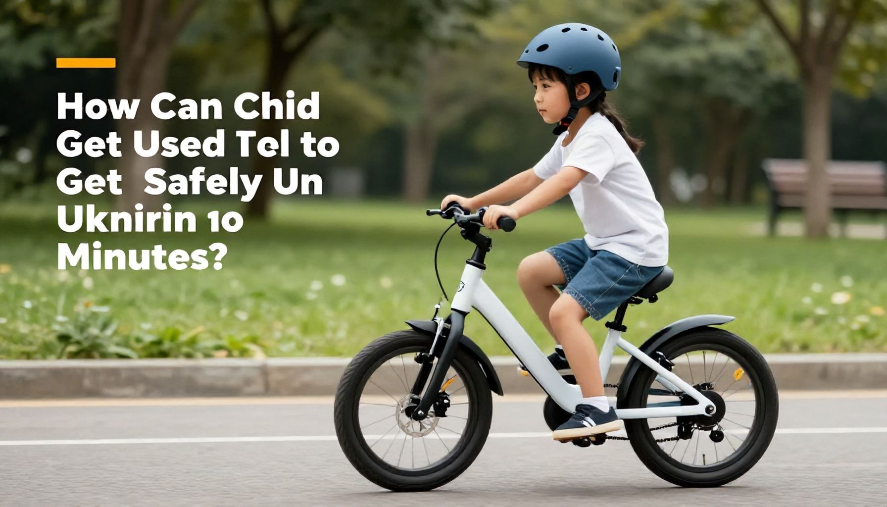 10 Dakikada Çocuğun Elektrikli Bisikletini Güvenli Kullanmaya Nasıl Alışır?*