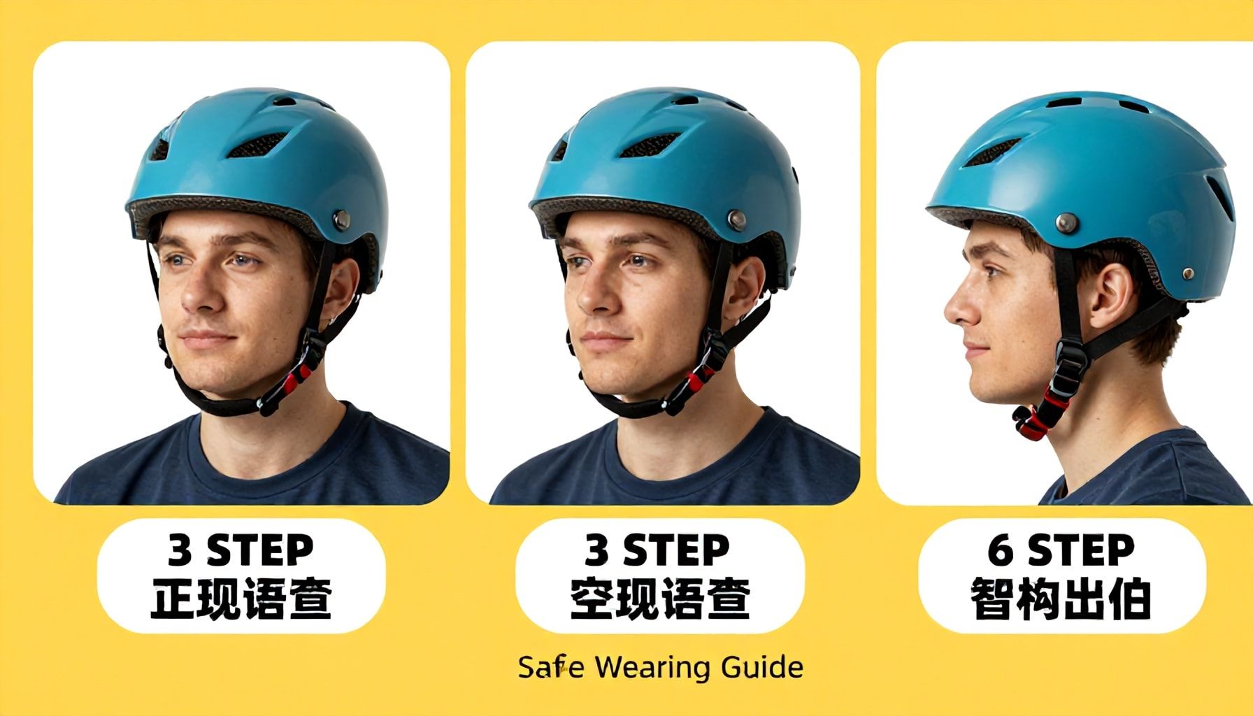 3 Adım Kask Takma Rehberi: Güvenli ve Hızlı