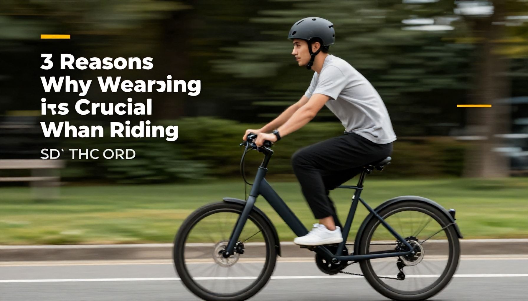 3 Neden Elektrikli Bisiklet Kullanırken Kask Giymek Hayati Önem Taşıyor*