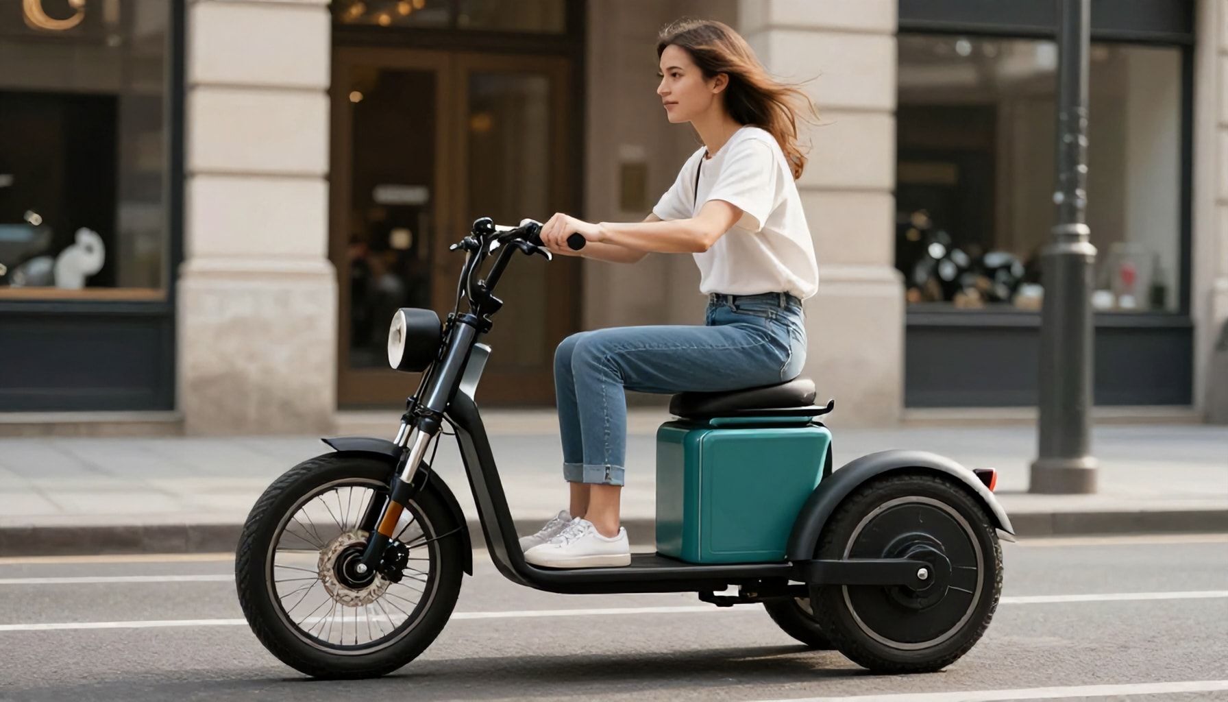 3 Tekerlekli Elektrikli Bisikletle Şehirde Güvenli Nasıl Gezinirsiniz?*