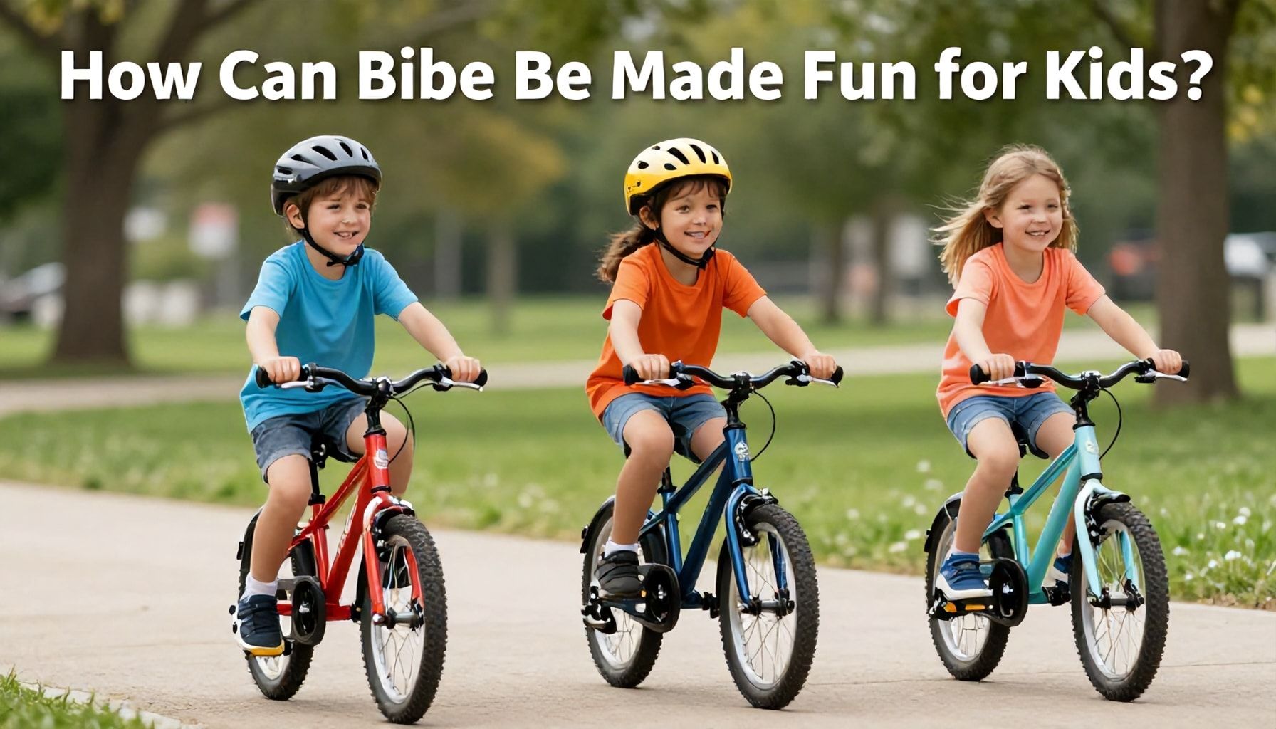 3 Tepki Verici Özellikle Çocukların Bisiklet Seyahati Nasıl Eğlenceli Olur?*