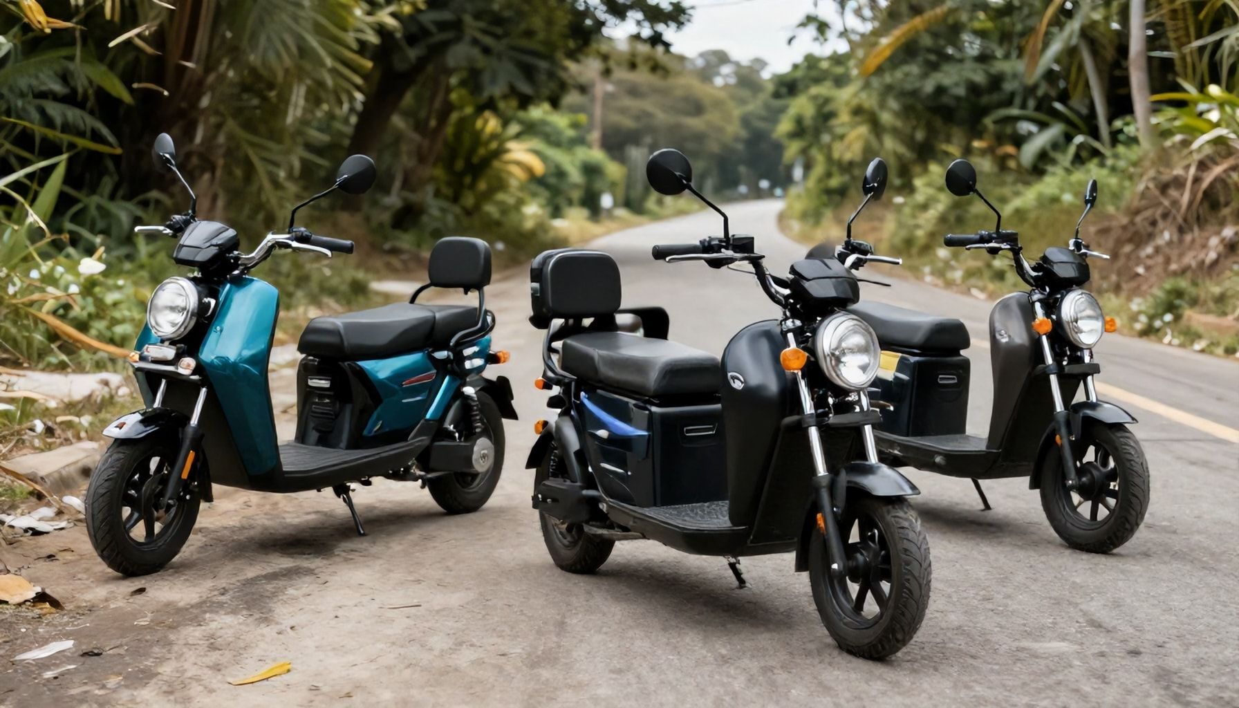 5 Yüzden Üç Tekerlekli Elektrikli Bisiklet Dengesiz Yollarda Daha Güvenli*