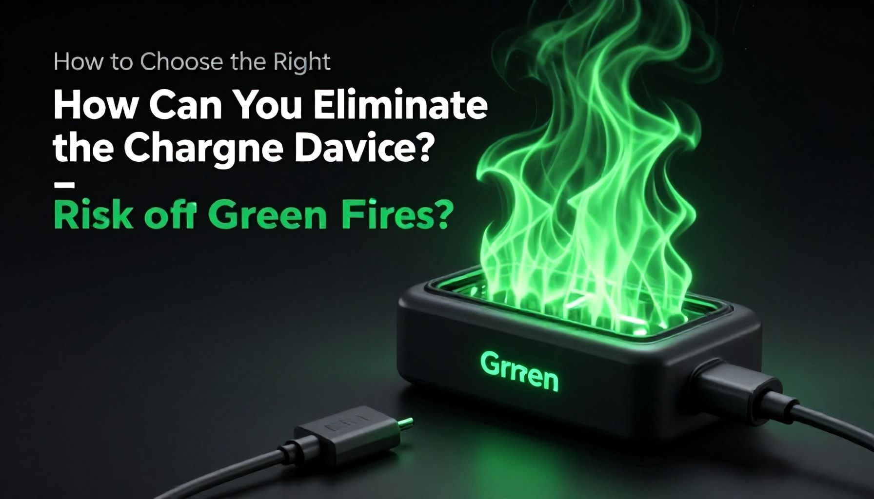 Doğru Şarj Aleti Seçimi: Yeşil Yanma Riskini Nasıl Ortadan Kaldırırsınız?*