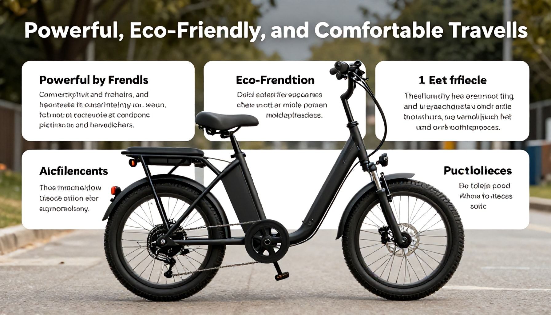 Elektrikli 4 Tekerlekli Bisiklet: Güçlü, Ekolojik ve Konforlu Seyahatler" için 6 Alt Başlık:*