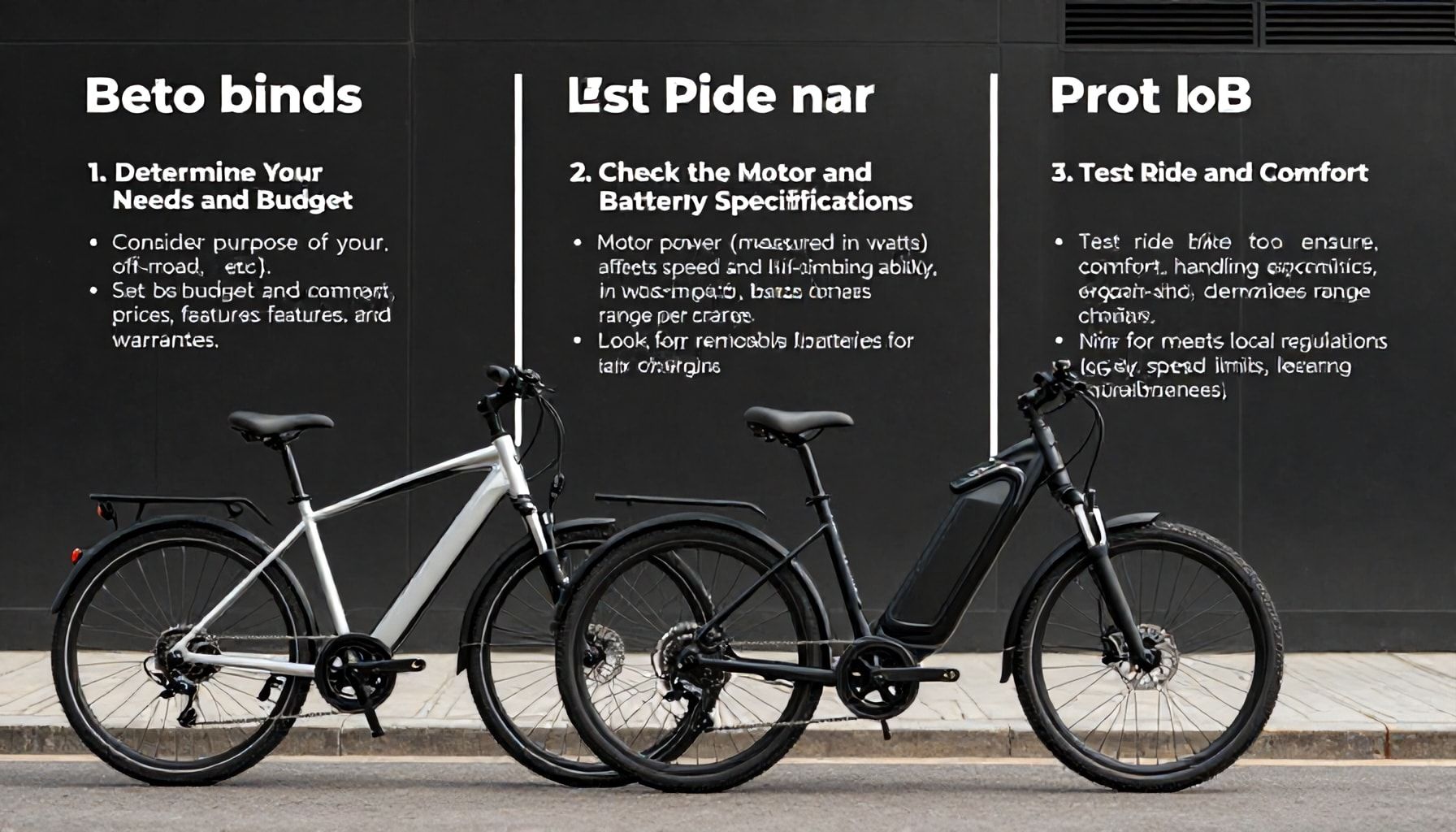 Elektrikli Bisiklet Almadan Önce Bilmeniz Gereken 3 Ana Nokta*