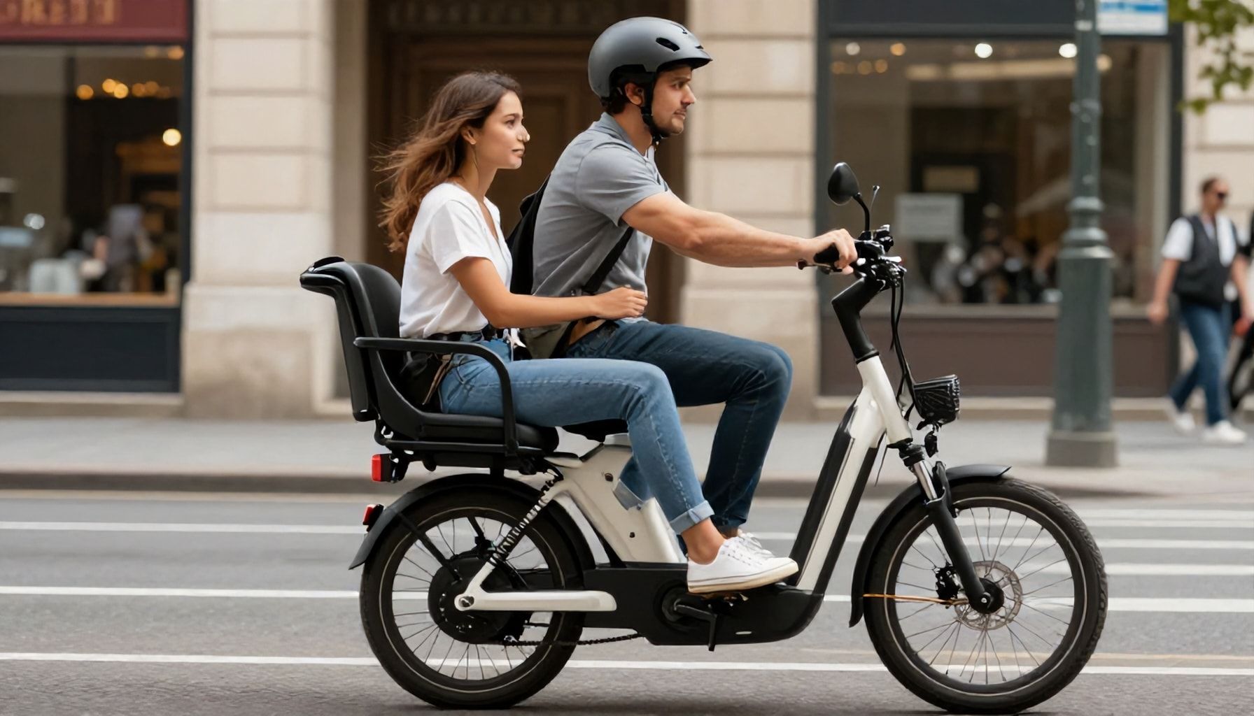 Elektrikli Bisiklet Arka Koltukla Şehir Gezintisi: Nasıl Daha Hızlı, Daha Güvenli Olursunuz?*