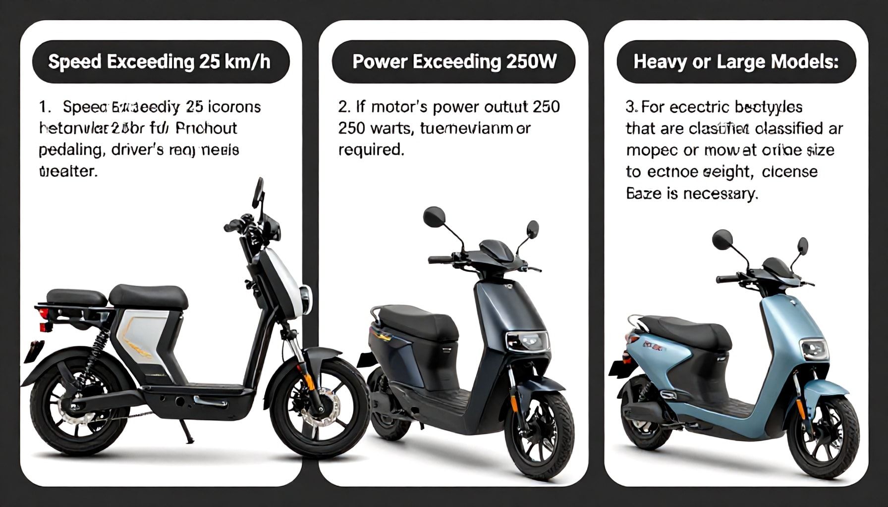 Elektrikli Bisiklet İçin Ehliyet Gerektiren 3 Önemli Durum*