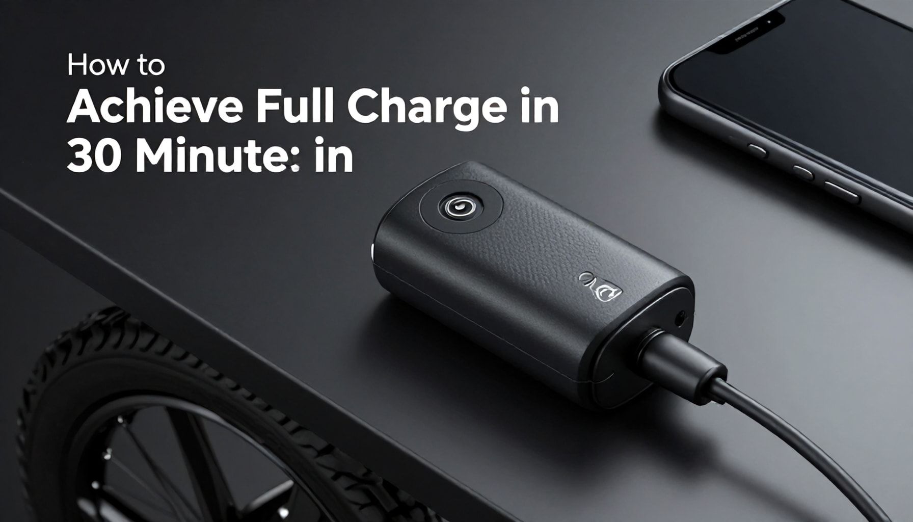 Elektrikli Bisiklet Şarj Aleti ile 30 Dakikada Tam Pil Nasıl Sağlanır?*