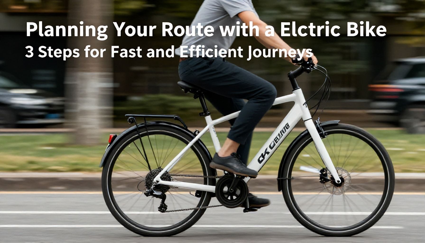 Elektrikli Bisikletle Güzergah Planlamak: Hızlı ve Verimli Yolculuklar İçin 3 Adım*