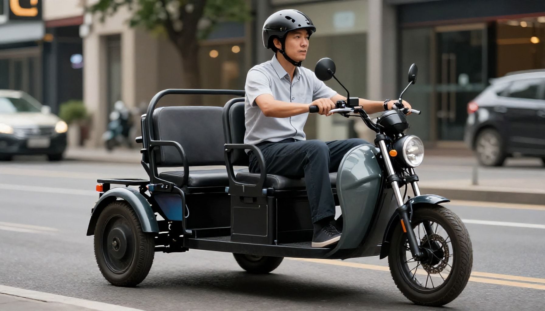 Elektrikli Üç Tekerlekli Bisikletle Kısa Mesafelerde Ne Kadar Zaman Tasarım?*