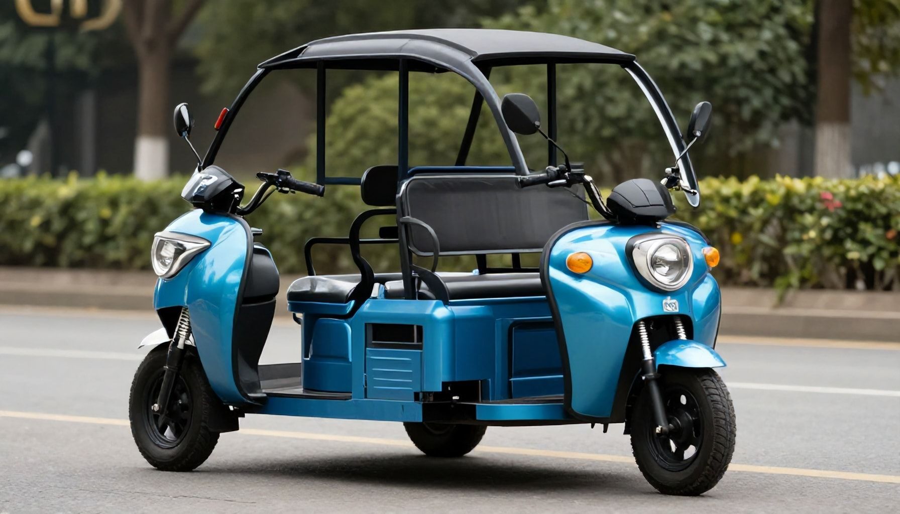 Gerçekten Elektrikli Üç Tekerlekli Bisikletler Ekstra Güvenlik Sunuyor mu?*