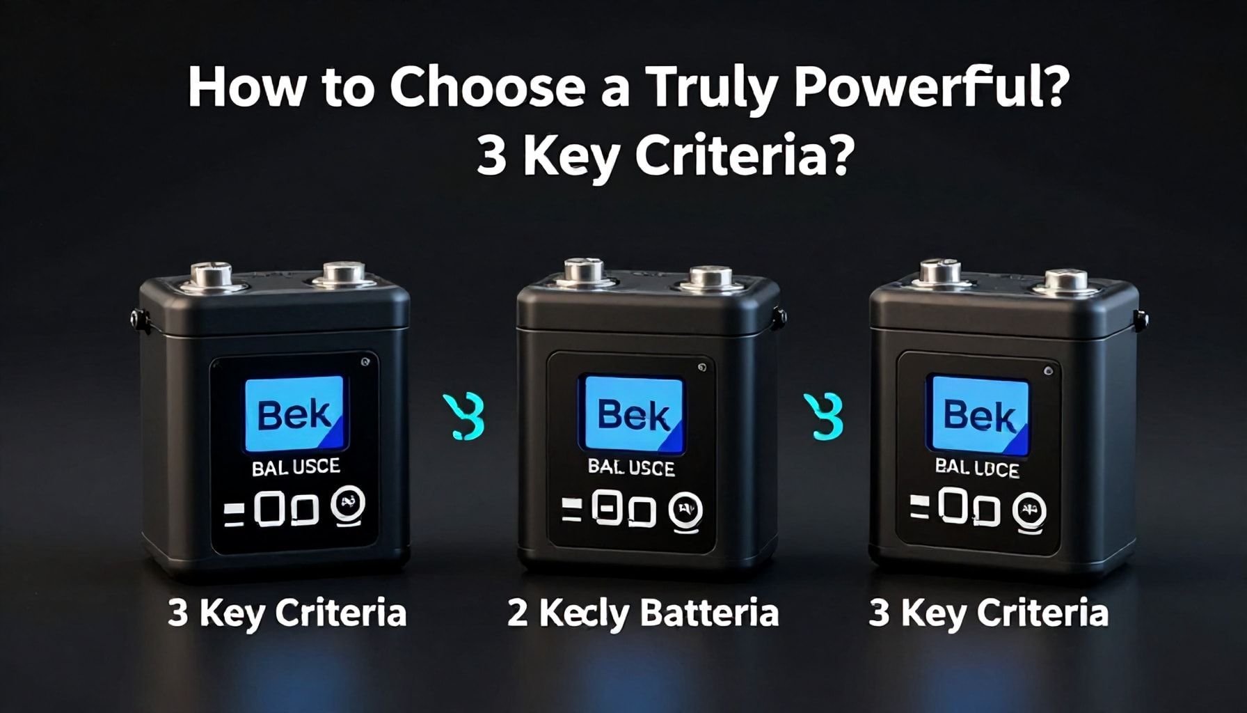 Gerçekten Güçlü Bir Akü Nasıl Seçilir? 3 Ana Kriter*