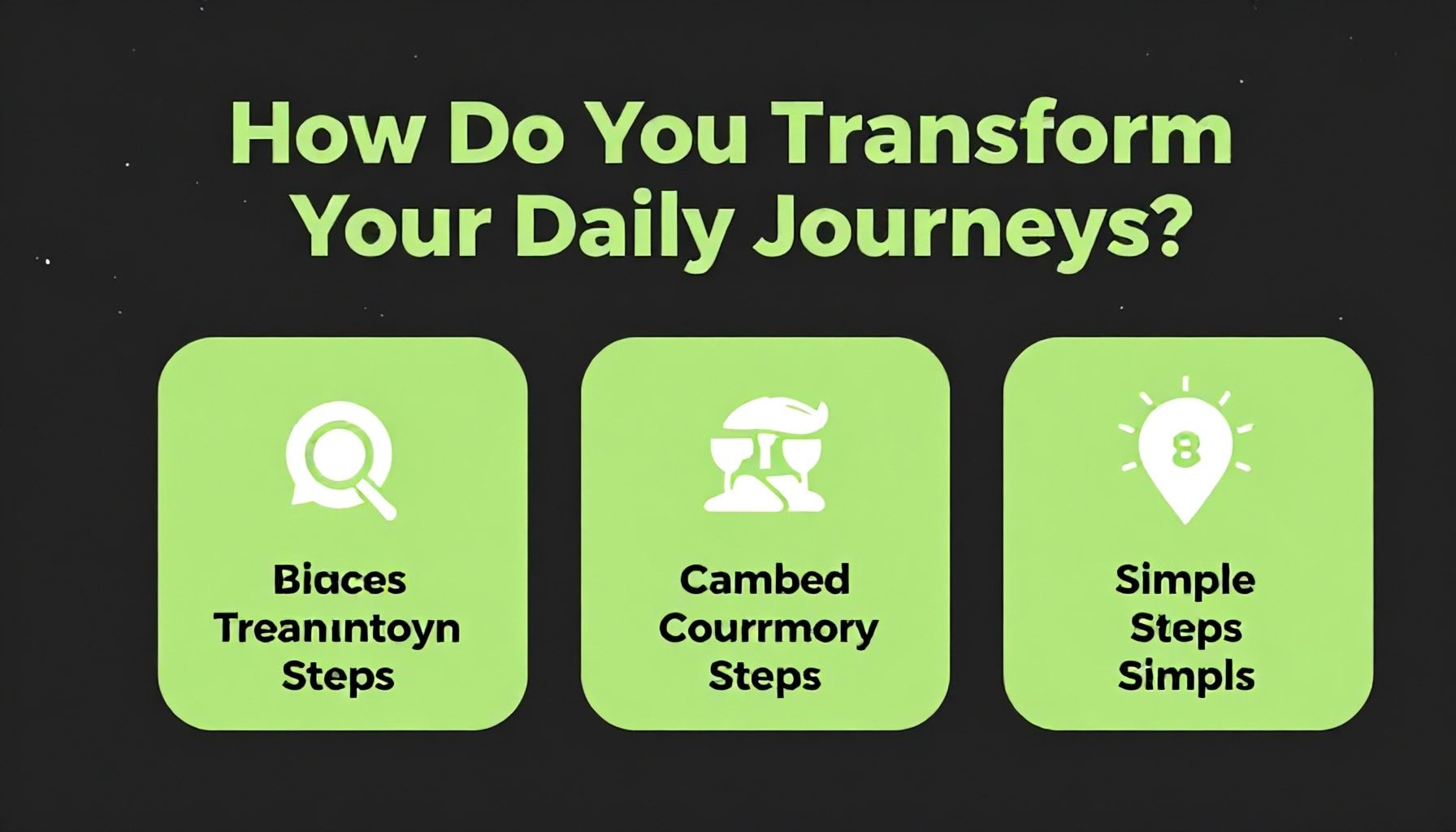 Günlük Seyahatlerinizi Nasıl Dönüştürürsünüz? 3 Basit Adım*