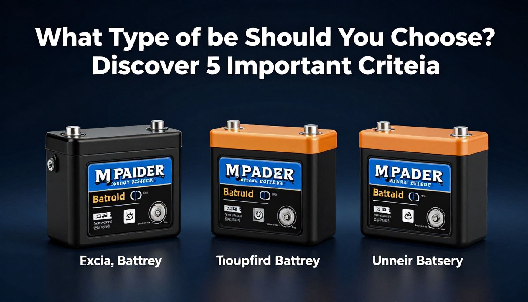 Nasıl Bir Akü Seçmelisin? 5 Önemli Kriteri Keşfedin*