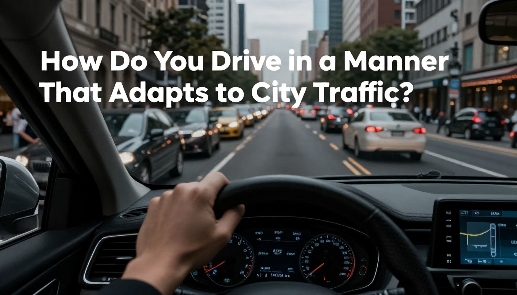 Şehir Trafiğine Nasıl Uyumlu Bir Şekilde Sürersiniz?*