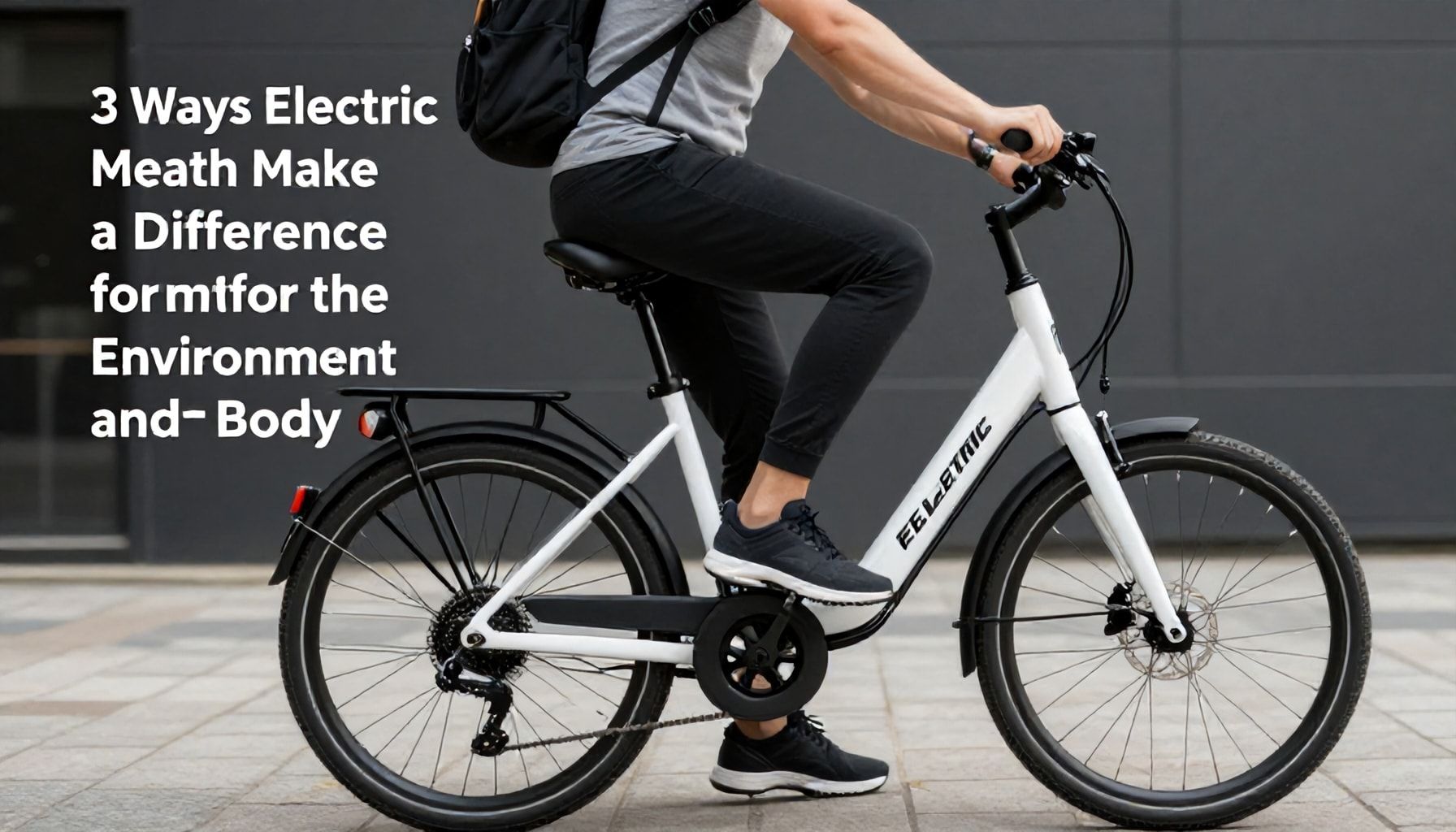 Temiz Hava ve Sağlık: Elektrikli Bisikletin Çevre ve Vücudunuz için Fark Yaratacak 3 Yolu*