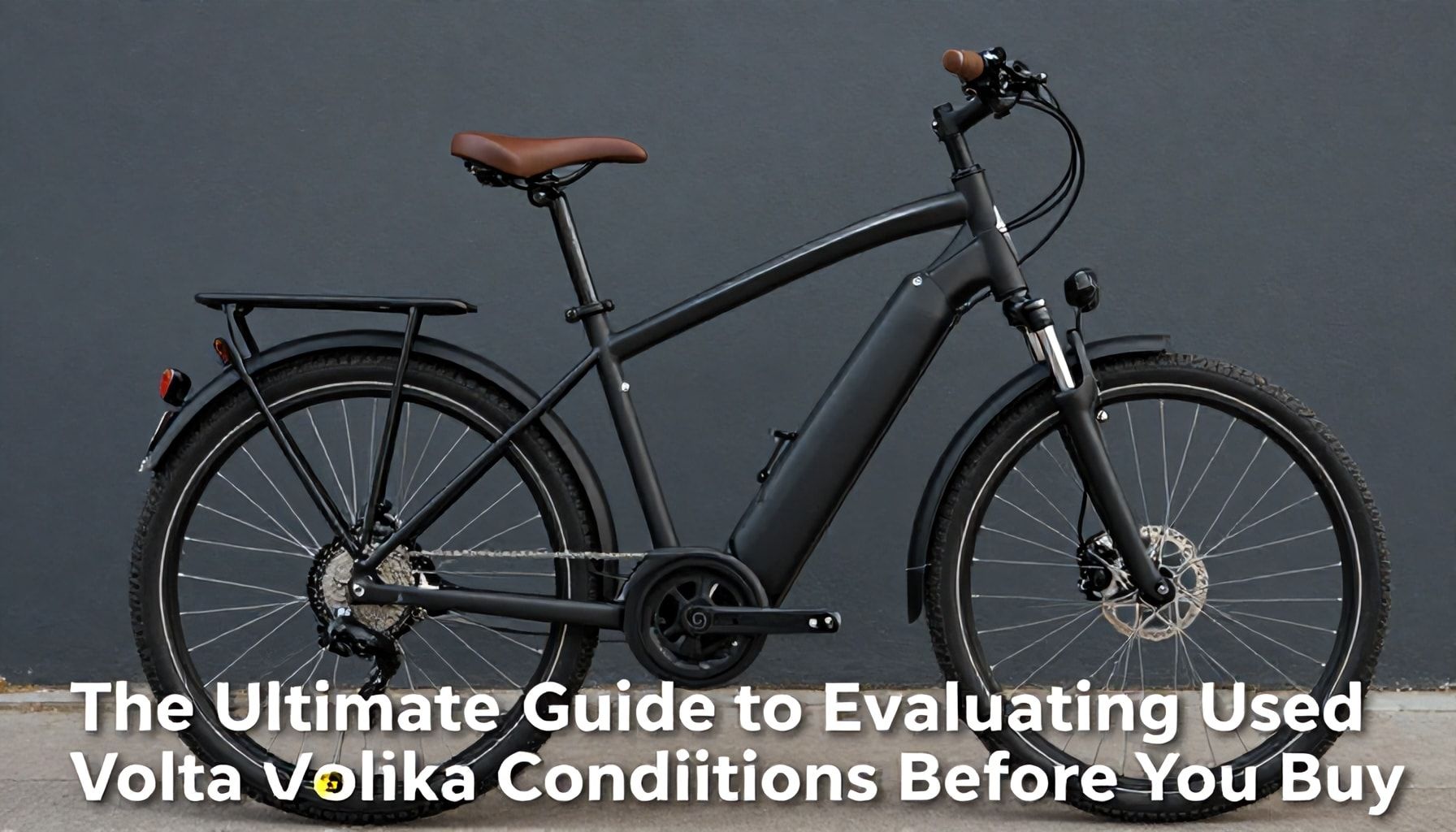 The Ultimate Guide to Evaluating Used Volta E-Bike Conditions Before You Buy*