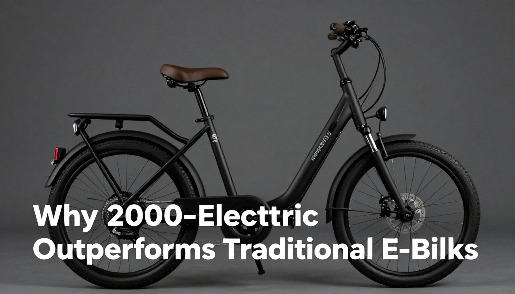 Why a 2000 Watt Electric Bike Outperforms Traditional E-Bikes*