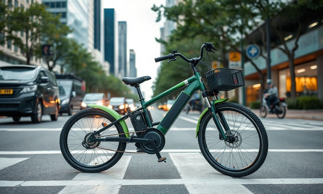 Elektrikli Bisikletler: Şehir Trafiğında Yeşil ve Verimli Seyahat